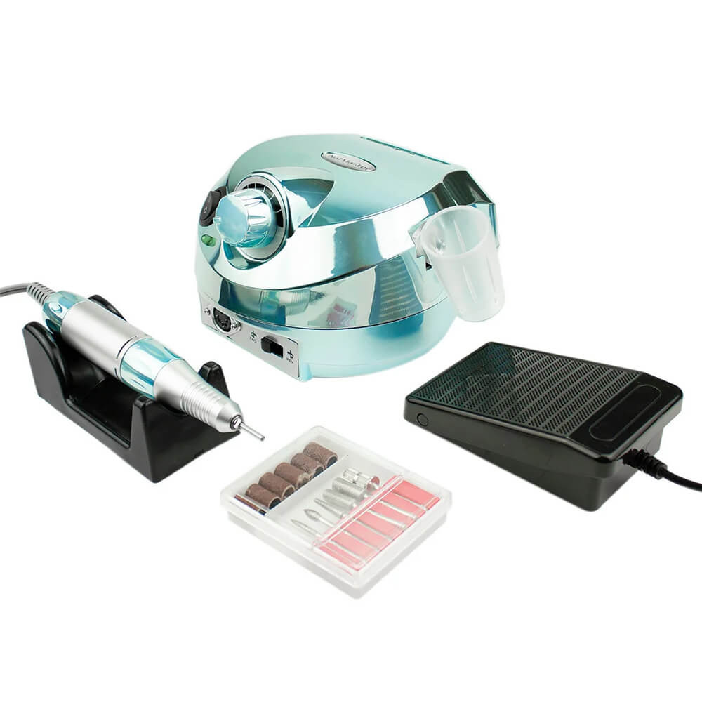 Фрезер для маникюра ZS-601 45000 об/мин. 65W Nail Drill, зеркально-бирюзовый на beauty-prof.com Фото 5 Фрезер для маникюра ZS-601 45000 об/мин. 65W Nail Drill, зеркально-бирюзовый Фото 5