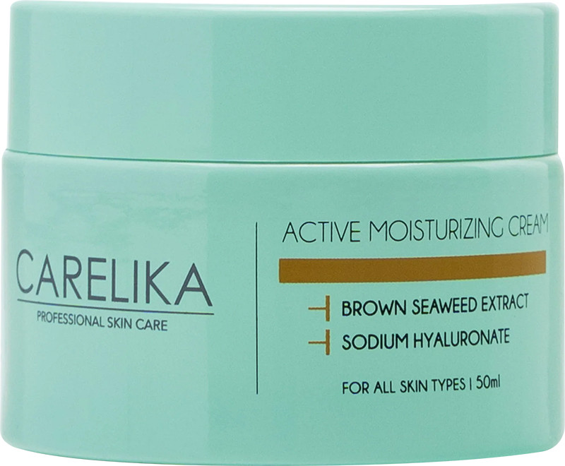 Крем для обличчя зволожувальний Active moisturizing CARELIKA, 50 мл
