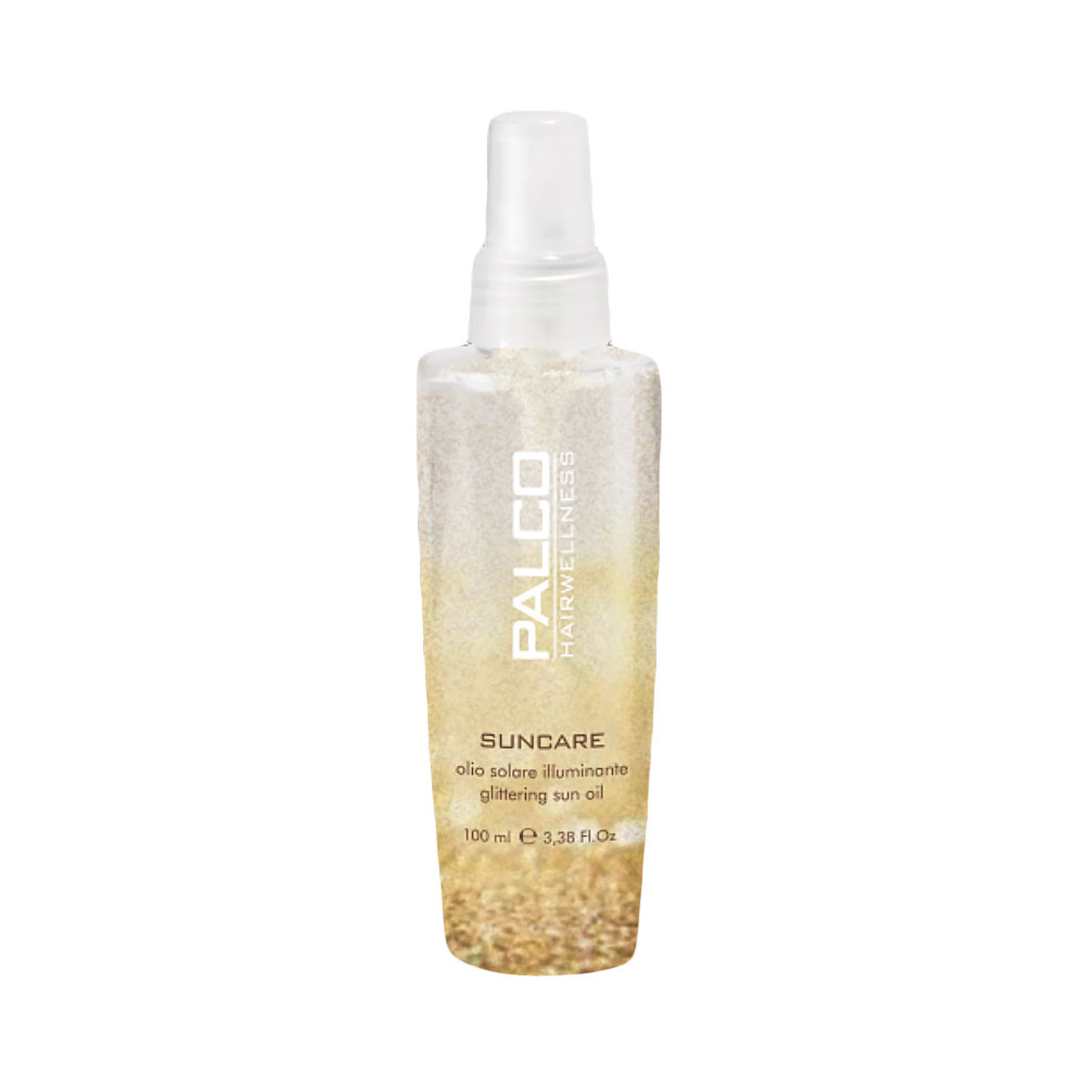 Масло солнцезащитное для волос мерцающее GLITTERING SUNCARE 100 мл. PALCO