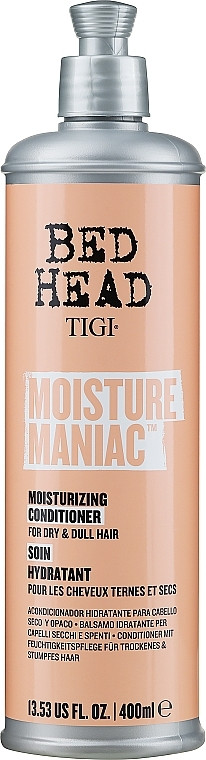 Кондиціонер для сухого волосся безсульфатний Bed Head Moisture Maniac Conditioner TIGI, 400 мл
