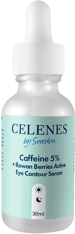 Сыворотка от отеков с кофеином 5% для зоны вокруг глаз Celenes, 30 мл