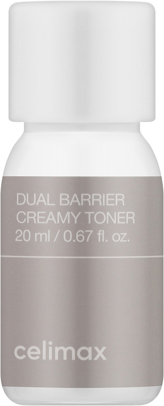 Тонер кремовий для обличчя Dual Barrier Creamy Toner Celimax, 20 мл