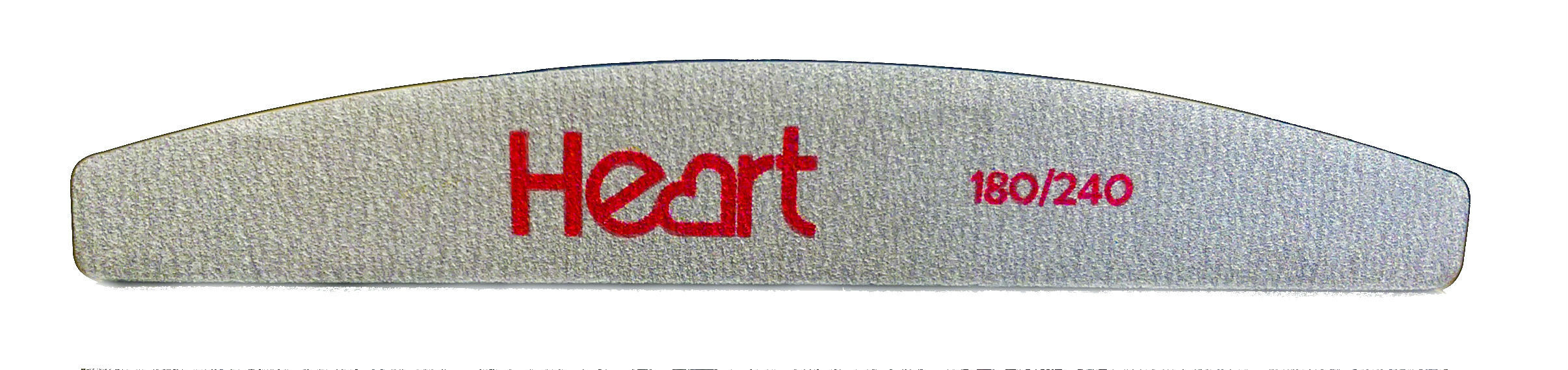 Пилка для нігтів Heart Strong Half, 180/240