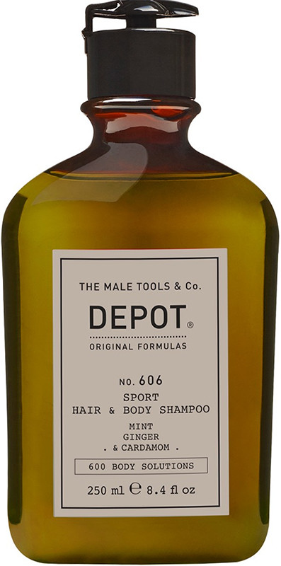 Шампунь освежающий для волос и тела Hair Cleansings Sport Hair&Body Shampoo Depot, 250 мл
