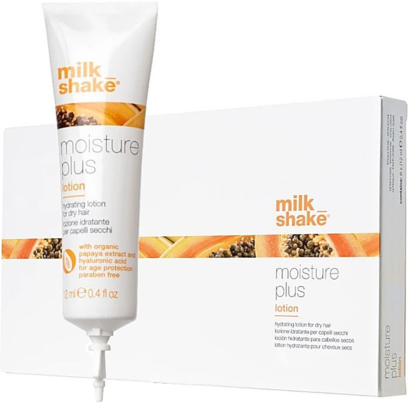 Увлажняющий лосьон для сухих волос Moisture Plus Hydrating Lotion Milk Shake, 6х12 мл