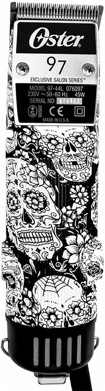 Машинка для стрижки Oster роторна 97 97-44 SKULL з лезом 0000 
