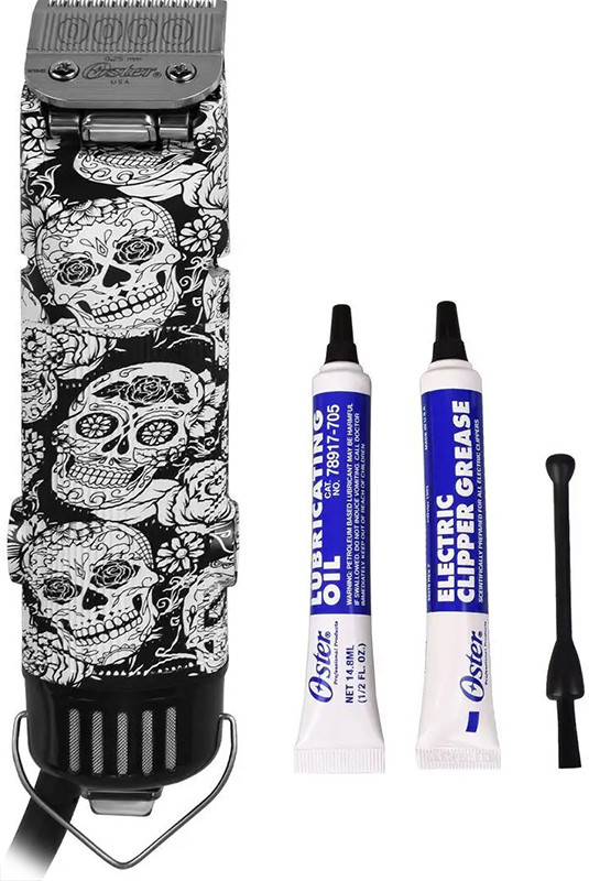 Машинка для стрижки Oster роторна 97 97-44 SKULL з лезом 0000  Фото 2 