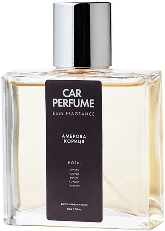 Автопарфюм Амбровая корица ESSE CAR PERFUME, 60 мл  Фото 2 