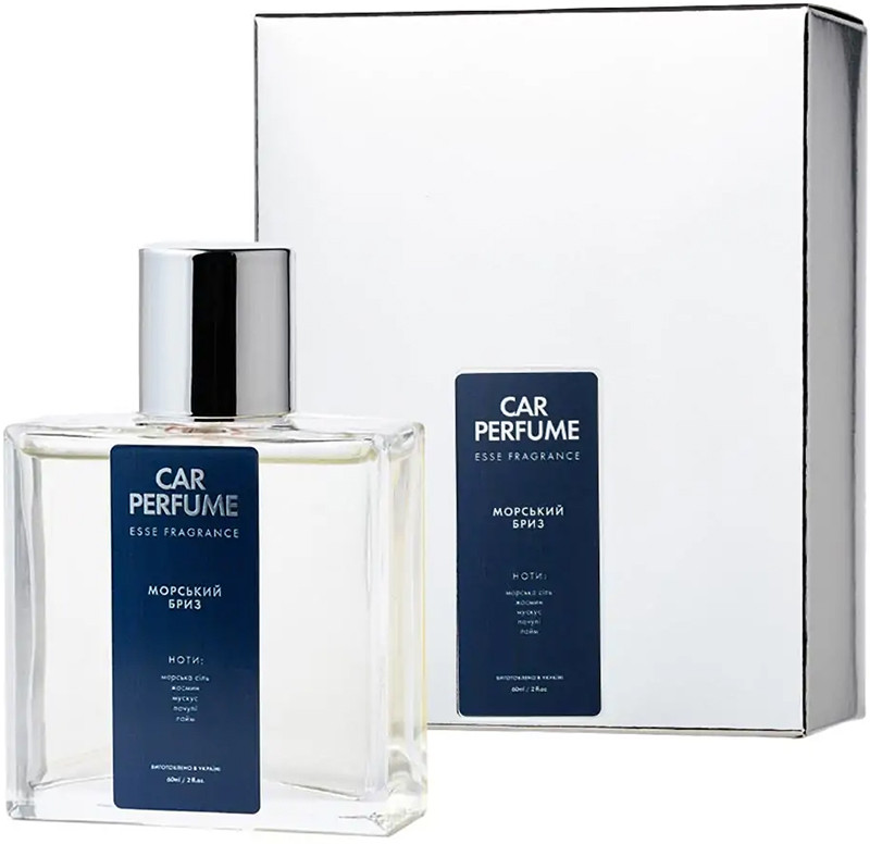 Автопарфум Морський бриз ESSE CAR PERFUME, 60 мл на beauty-prof.com Автопарфум Морський бриз ESSE CAR PERFUME, 60 мл