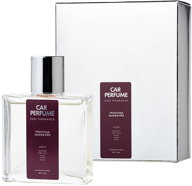 Автопарфум Тропічна маракуйя ESSE CAR PERFUME, 60 мл