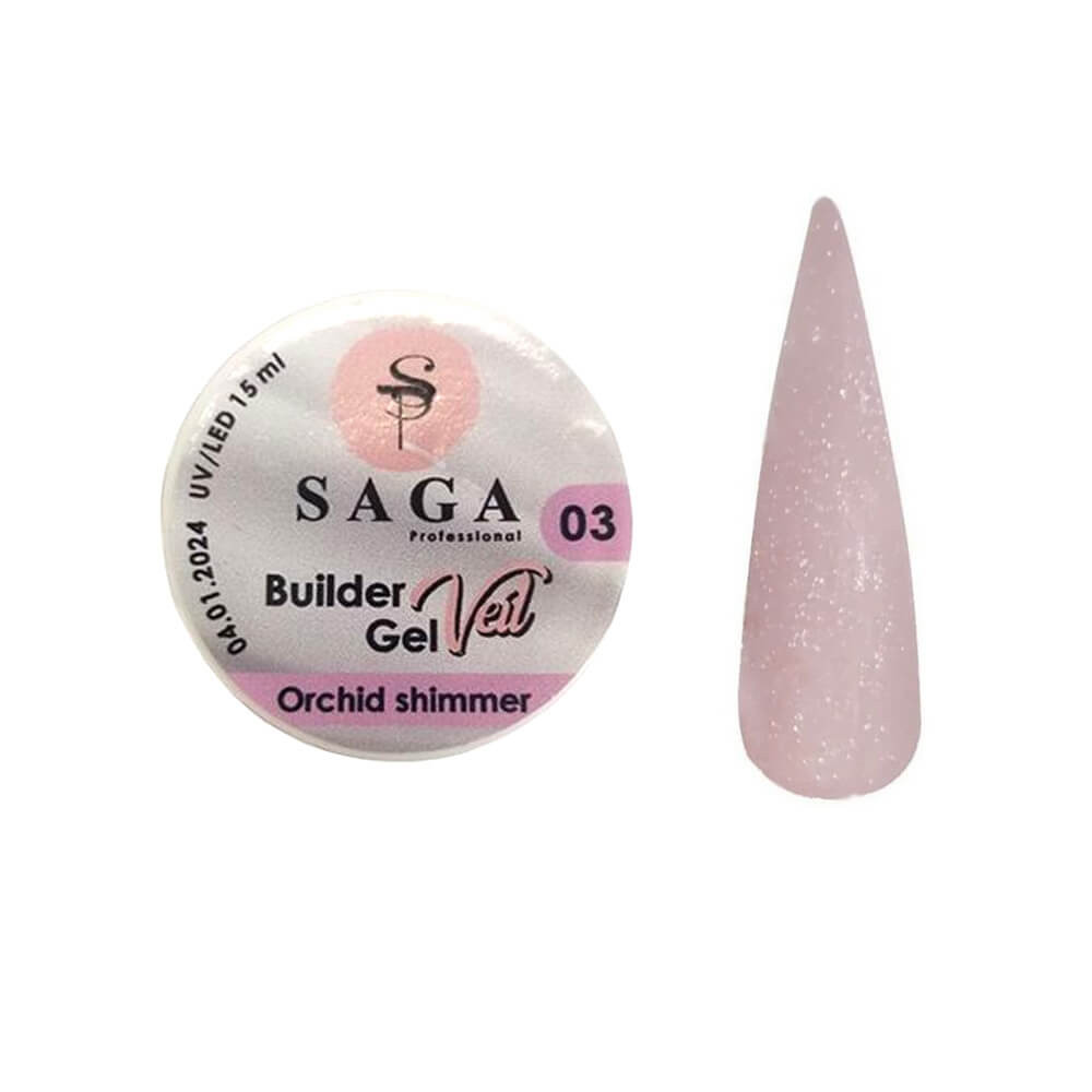 Будівельний гель Builder Gel №3 Saga, 15 мл