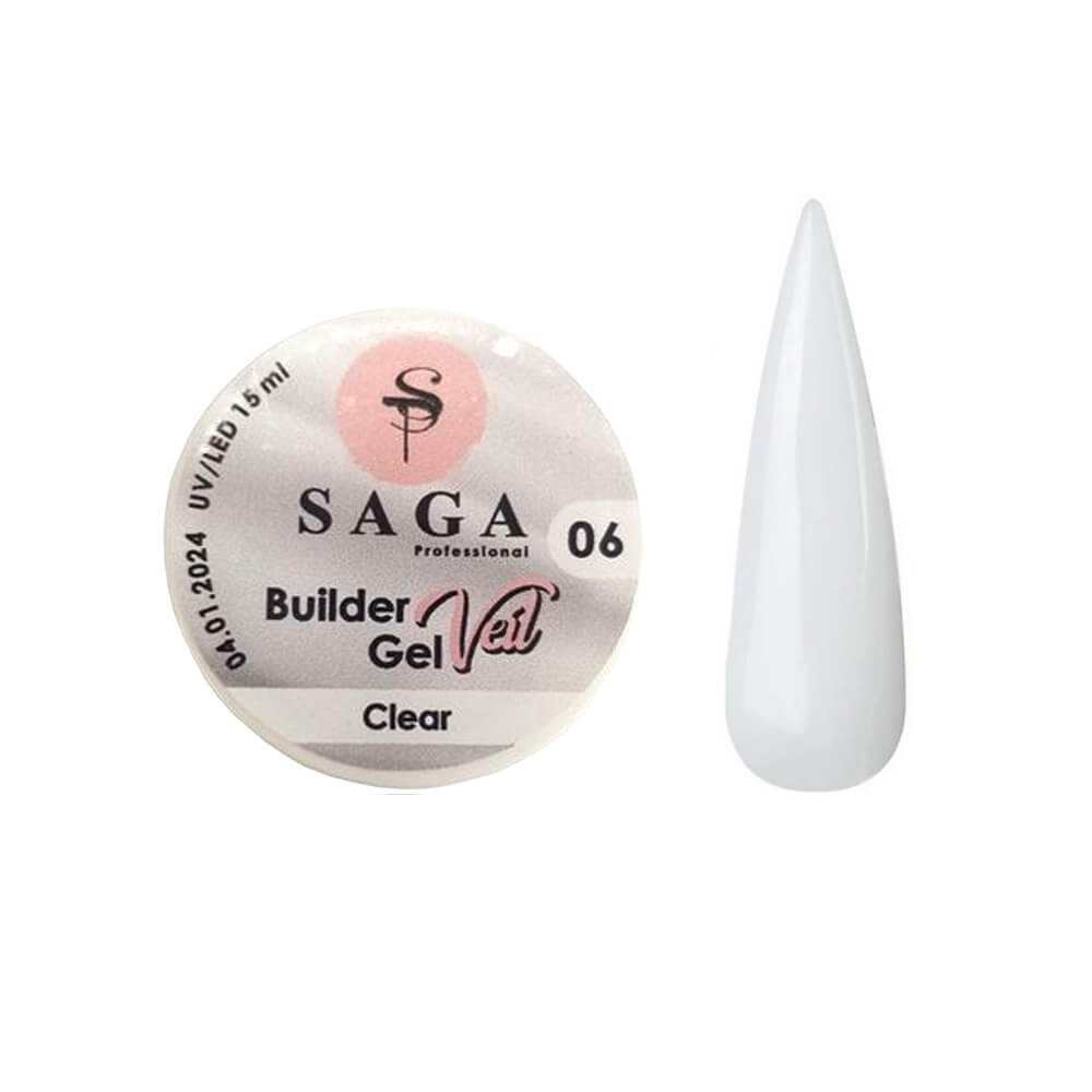 Будівельний гель Builder Gel №6 Saga, 15 мл