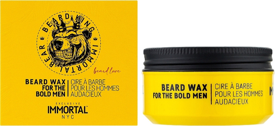 Воск для укладки бороды Bear Beard Wax Immortal, 50 мл на beauty-prof.com Фото 3 Воск для укладки бороды Bear Beard Wax Immortal, 50 мл Фото 3