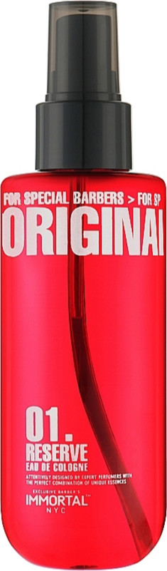 Одеколон після гоління ORIGINAL 01 RESERVE EAU DE COLOGNE Immortal, 150 мл