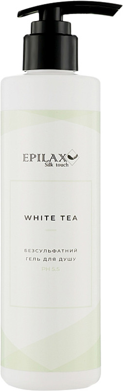 Гель для душу Білий чай Silk Touch Epilax, 250 мл