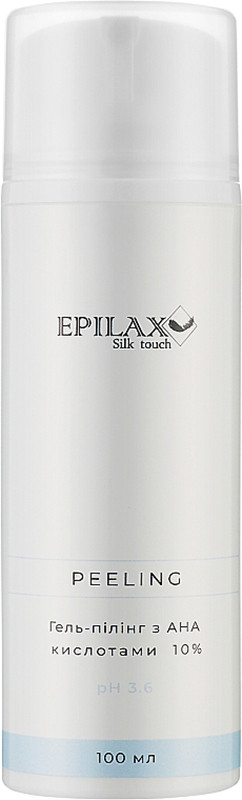 Гель-пілінг з кислотами АНА 10% pH 3.6 Silk Touch Epilax, 100 мл