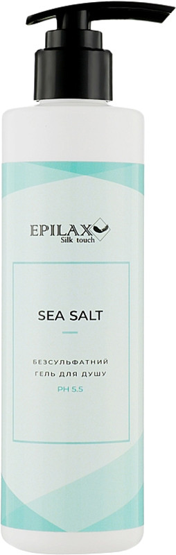 Гель для душу Морська Сіль Silk Touch Epilax, 250 мл