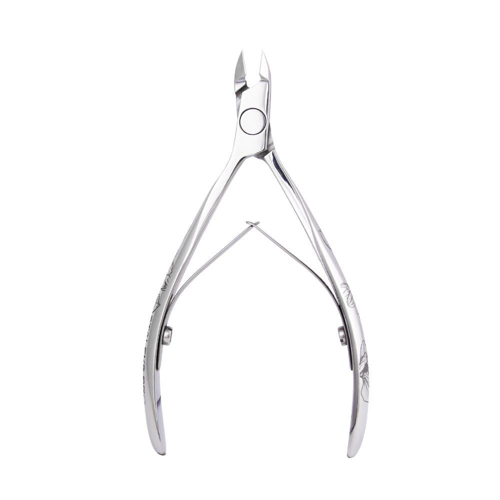 Кусачки профессиональные для кожи Exclusive 20 magnolia, 8 мм 