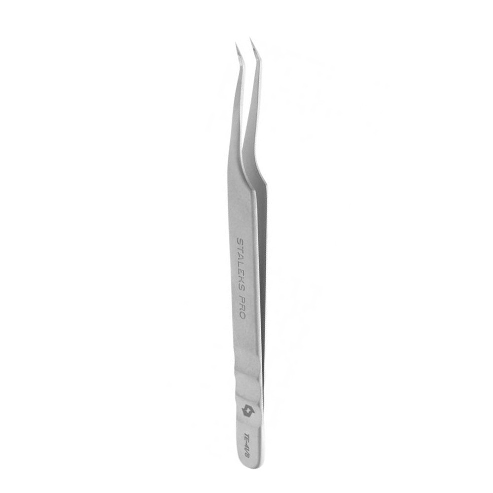 Пінцет професійний для вій mini L Expert 41 Type 8 Staleks 