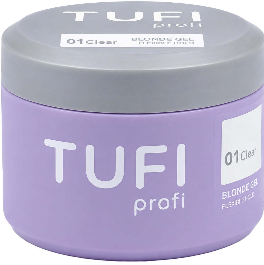Гель для нарощування Builder Gel UV/LED 01 Clear TUFI profi, 30 мл