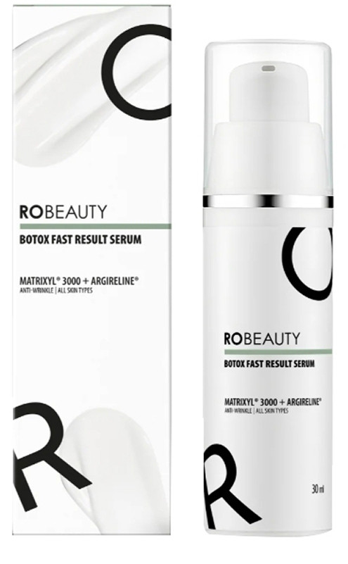 Сироватка-замінник ботоксу Fast Result Serum RoBeauty, 30 мл