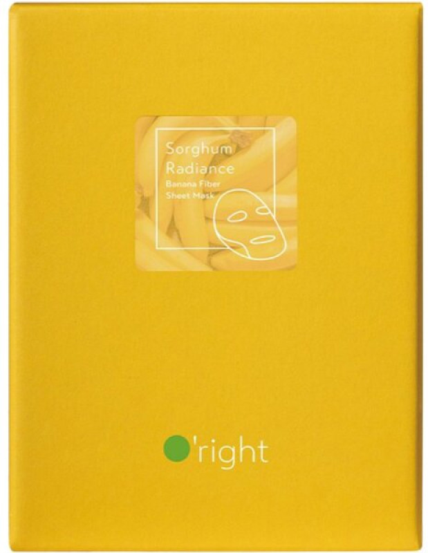 Маска-плівка з банановими волокнами O'right, 3х25 ml 