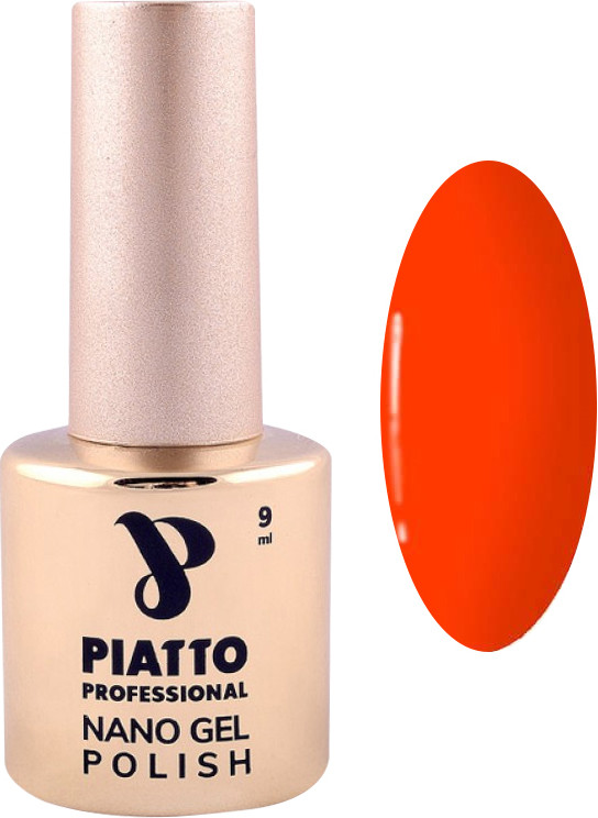 Гель-лак для нігтів №001 Piatto, 9 мл