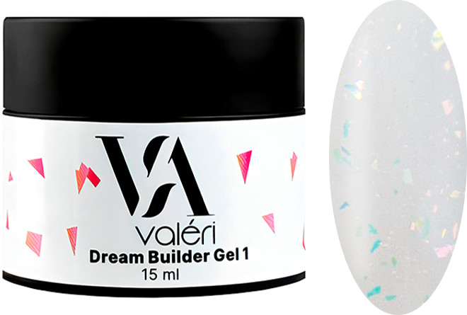 Гель для ногтей Builder Gel 01 Dream Valeri, 15мл