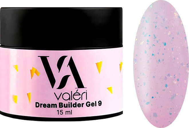 Гель для ногтей Builder Gel 09 Dream Valeri, 15мл
