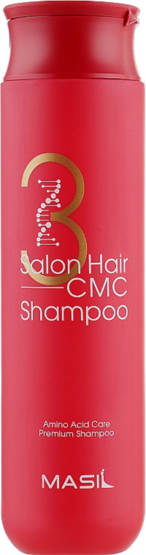Шампунь з амінокислотами 3 Salon Hair CMC Shampoo Masil, 300 мл