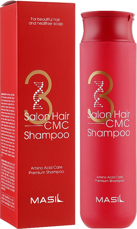 Шампунь с аминокислотами 3 Salon Hair CMC Shampoo Masil, 300 мл  Фото 2 