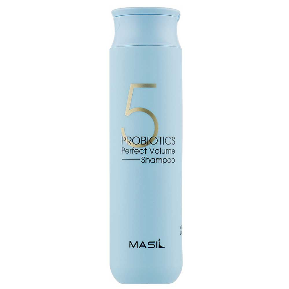 Шампунь із пробіотиками для об'єму волосся 5 Probiotics Perfect Volume Shampoo Masil, 300 мл 