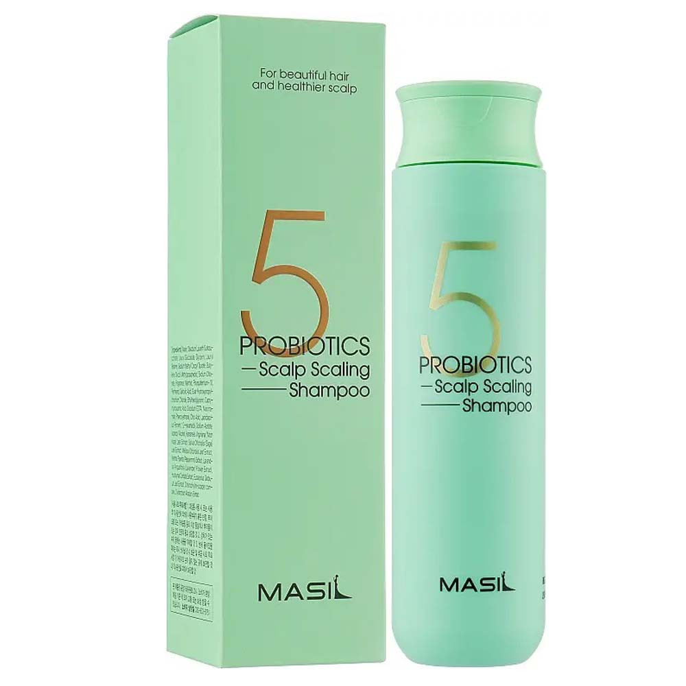 Шампунь для глибокого очищення шкіри голови 5 Probiotics Scalp Scaling Shampoo Masil, 300 мл  Фото 2 