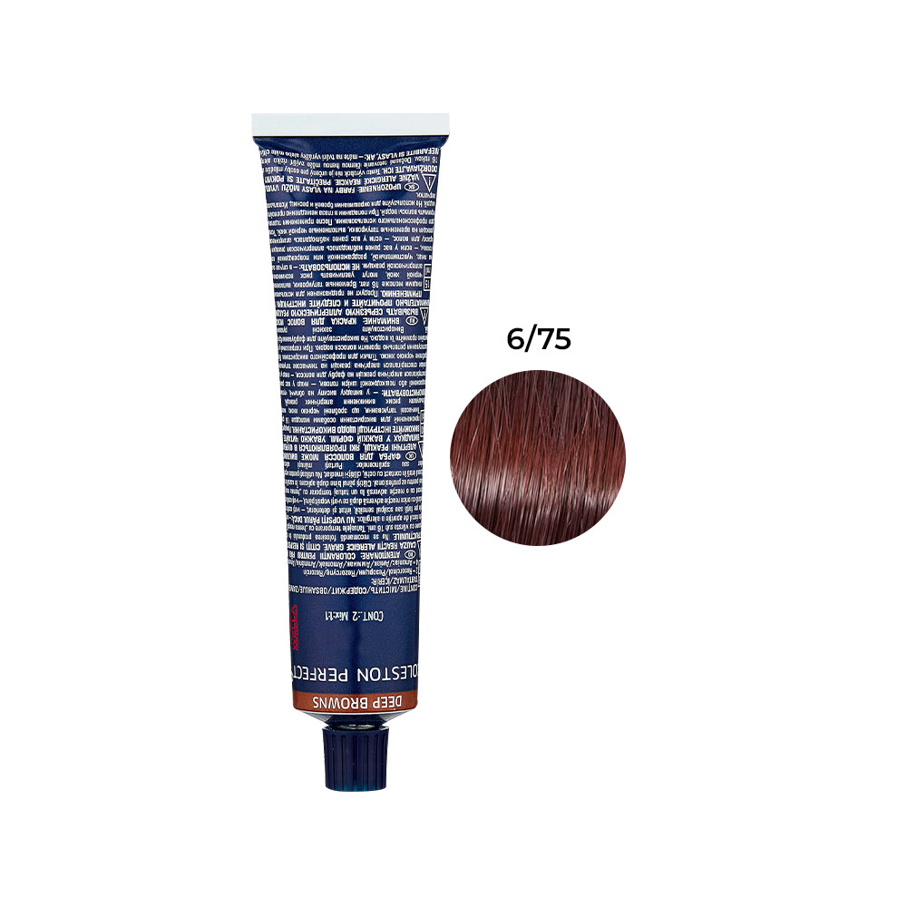 Стойкая крем-краска для волос Deep Browns 6/75 Wella Proffesional, 60 мл