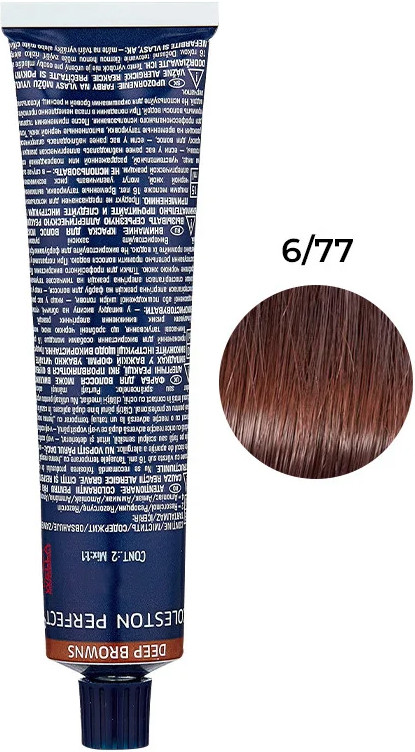 Стійка крем-фарба для волосся Deep Browns 6/77 Wella Proffesional, 60 мл