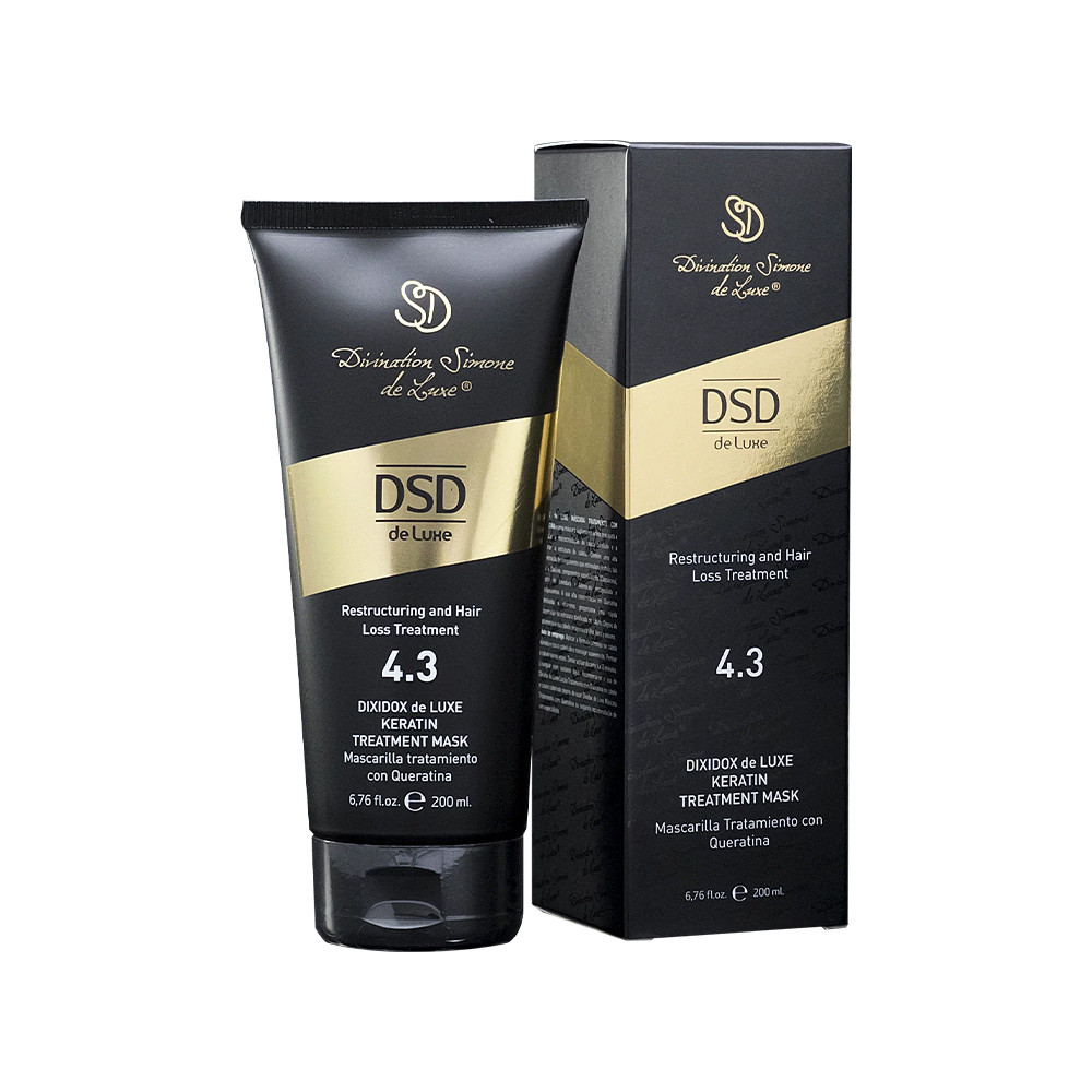 Восстанавливающая маска с кератином Dixidox Keratin Treatment Mask 4.3 DSD, 200 мл  Фото 2 