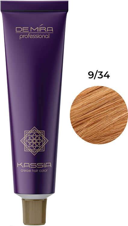 Краска для волос 9/34 DEMIRA Professional KASSIA 90 мл