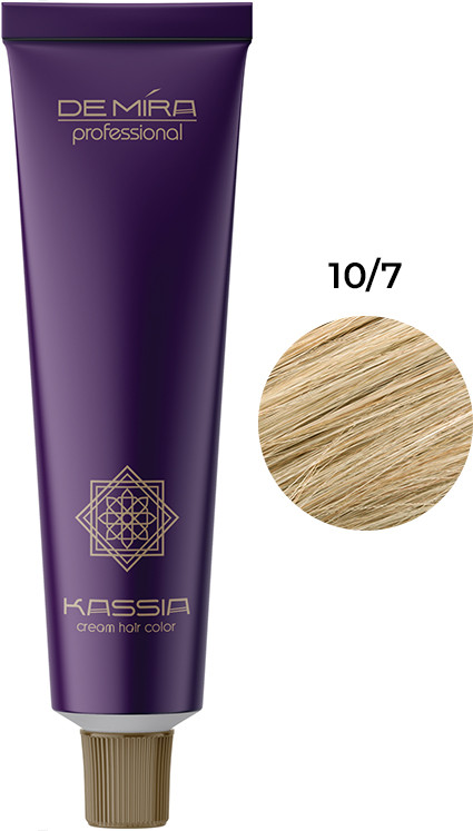 Краска для волос 10/7 DEMIRA Professional KASSIA 90 мл 