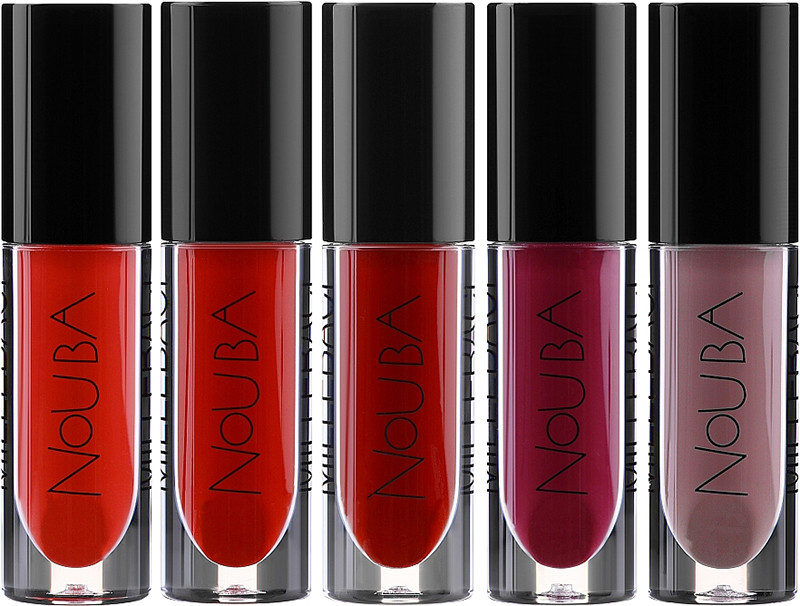 Набор KISSES EXPERIENCE n.1 Nouba (5 мини стойких помад Millebaci №.67-7-46-68-69) на beauty-prof.com Набор KISSES EXPERIENCE n.1 Nouba (5 мини стойких помад Millebaci №.67-7-46-68-69)