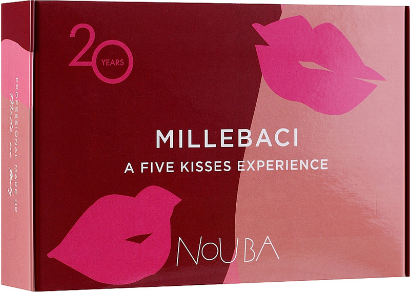 Набор KISSES EXPERIENCE n.3 Nouba (5 мини стойких помад Millebaci №.16, 41, 55, 49,50) на beauty-prof.com Фото 2 Набор KISSES EXPERIENCE n.3 Nouba (5 мини стойких помад Millebaci №.16, 41, 55, 49,50) Фото 2