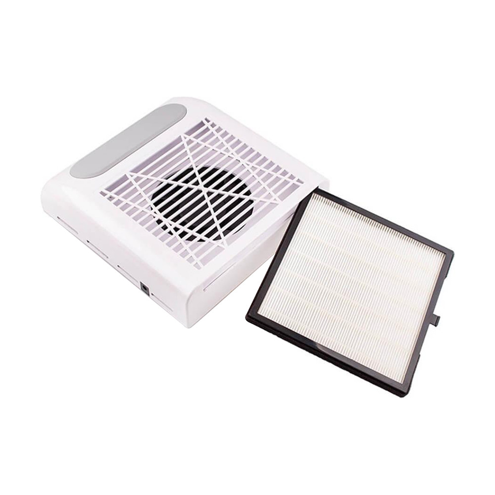 Витяжка для манікюру SIMEI 858-8 з НЕРА-фільтром (80W) біла на beauty-prof.com Фото 3 Витяжка для манікюру SIMEI 858-8 з НЕРА-фільтром (80W) біла Фото 3