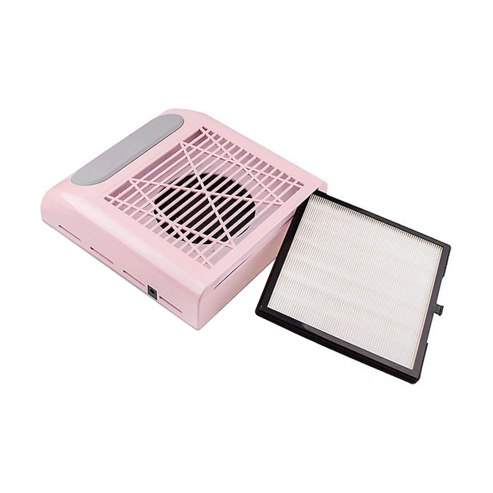 Витяжка для манікюру SIMEI 858-8 з НЕРА-фільтром (80W) рожева на beauty-prof.com Фото 3 Витяжка для манікюру SIMEI 858-8 з НЕРА-фільтром (80W) рожева Фото 3