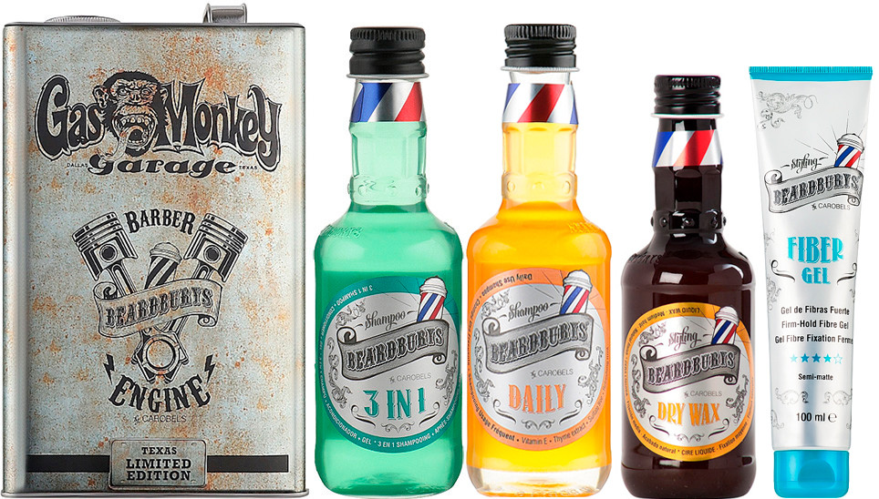 Набір Shine Style Kit Gas Monkey (некомплект) BEARDBURYS на beauty-prof.com Набір Shine Style Kit Gas Monkey (некомплект) BEARDBURYS