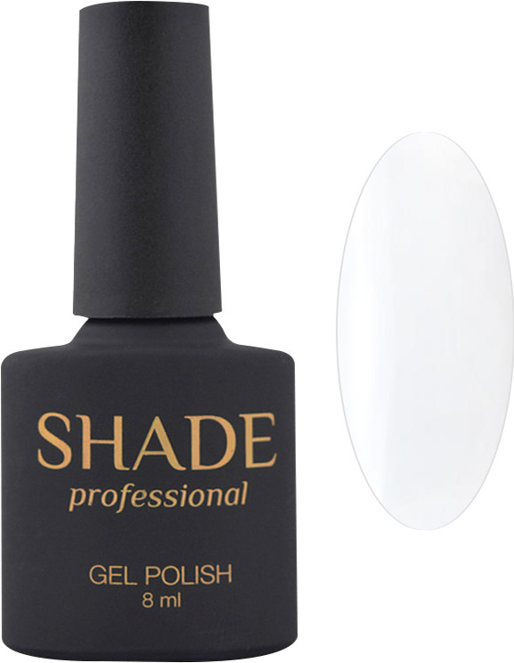 Гель-лак Shade 002 (ярко-белый), 8 мл