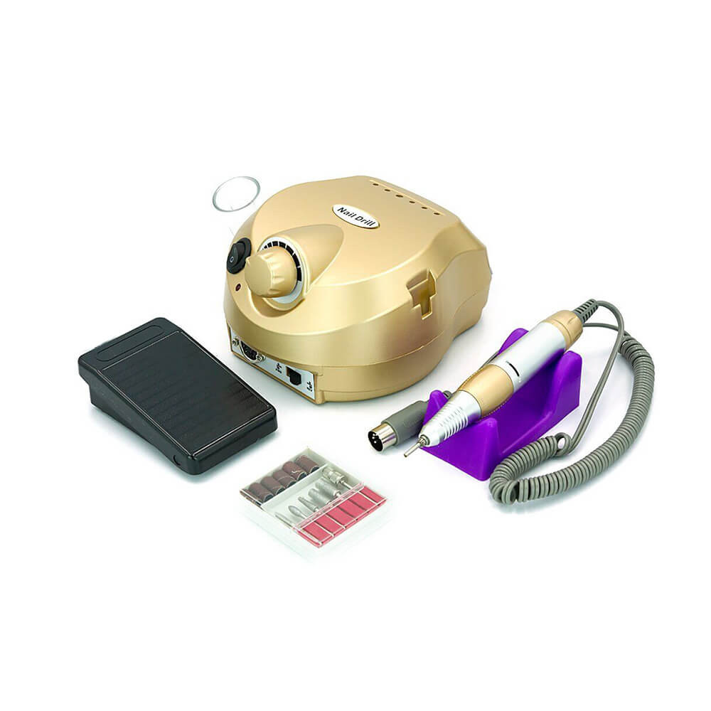Фрезер для манікюру Nail drill US-202 BP, золото на beauty-prof.com Фрезер для манікюру Nail drill US-202 BP, золото