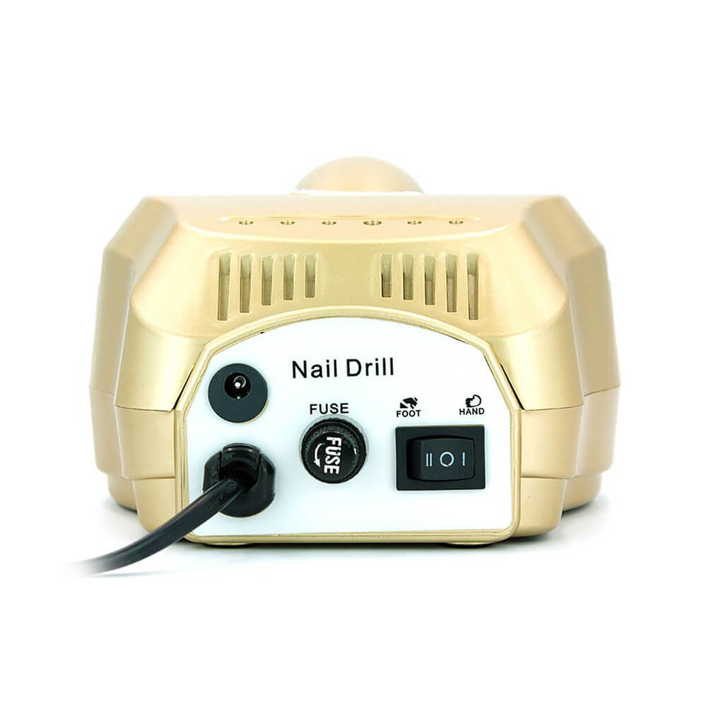 Фрезер для манікюру Nail drill US-202 BP, золото на beauty-prof.com Фото 4 Фрезер для манікюру Nail drill US-202 BP, золото Фото 4