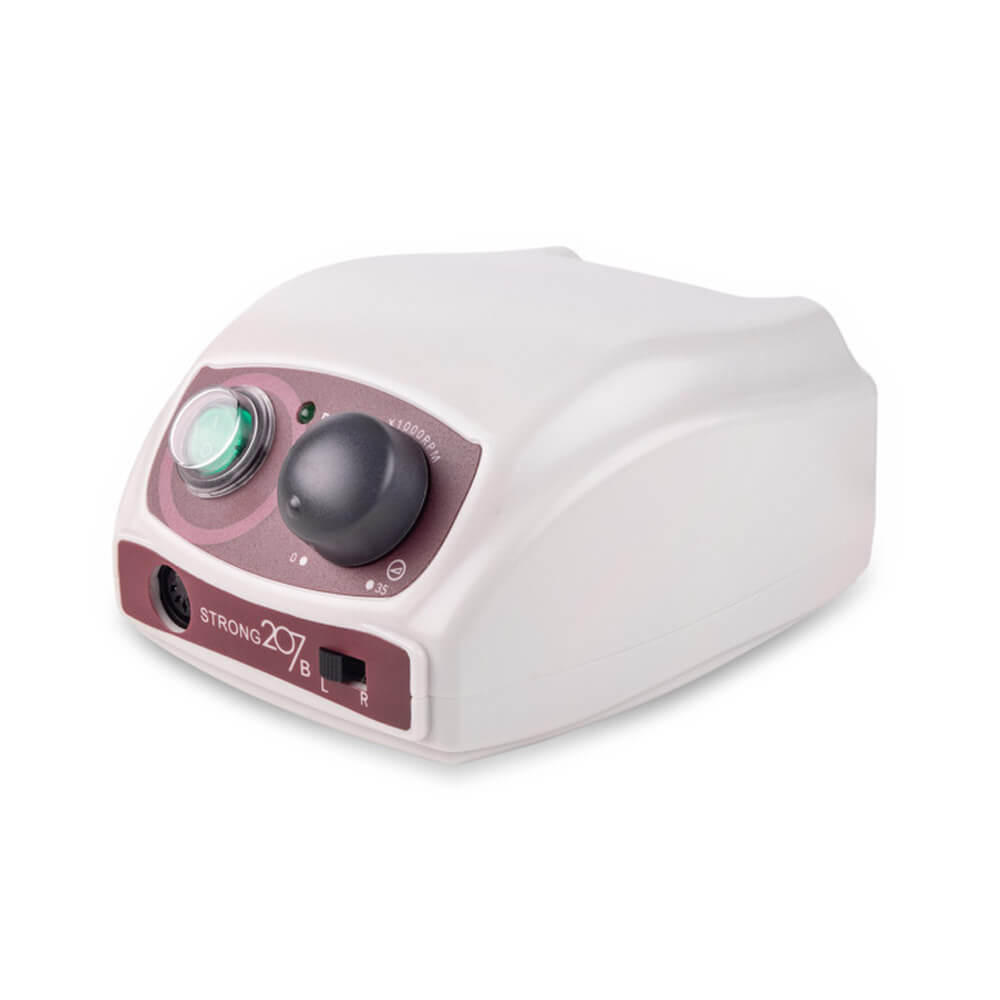 Фрезер для маникюра для Strong 207B 35000/65 W ручка 120II Red  Фото 2 
