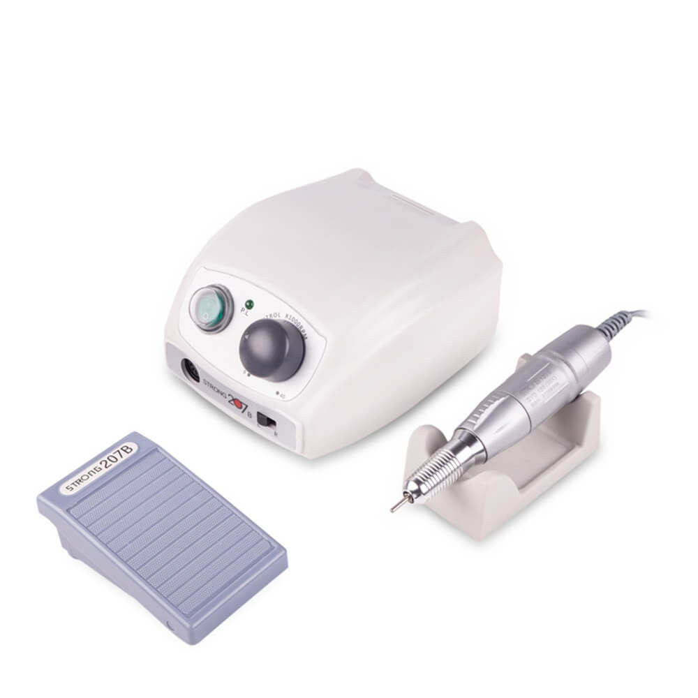 Фрезер для маникюра для Strong 207B 35000/65 W ручка 120II Silver