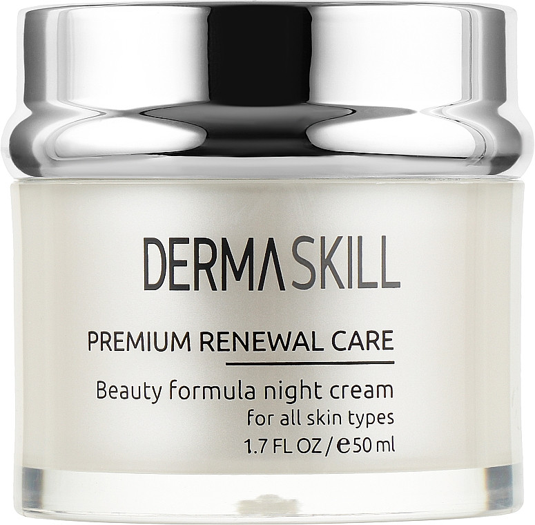 Нічний крем для обличчя Dermaskill, 50 мл на beauty-prof.com Нічний крем для обличчя Dermaskill, 50 мл