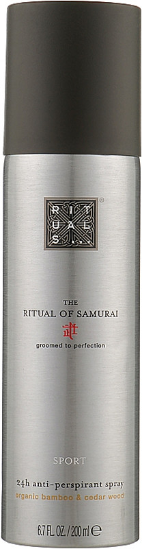 Антиперспирант спрей The Ritual Of Samurai Sport Rituals, 200 мл